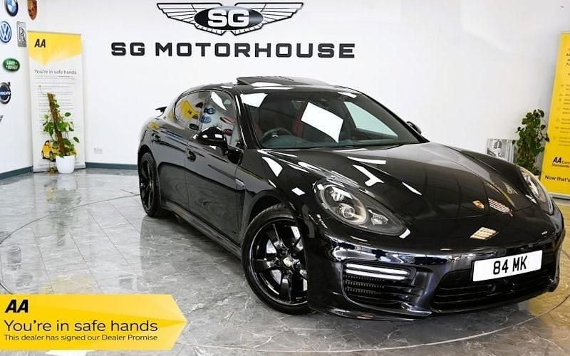 Black Used 2015 Porsche Panamera Turbo S Sedan | £42,995 - Image 1/4