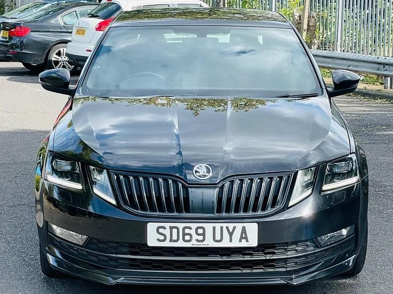 Used Skoda Octavia SportLine 150 HP (110 kW) 2019 Black Hatchback