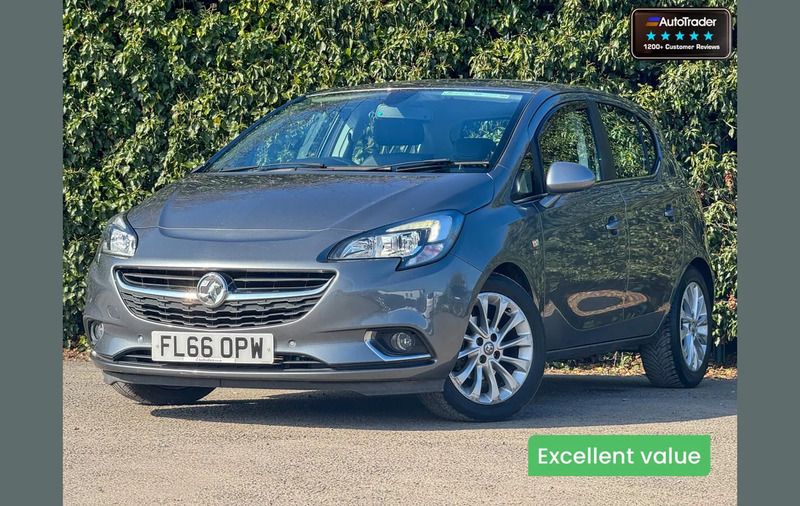 Grey Used 2016 Vauxhall Corsa Hatchback | £7,495 (Good price) - Image 1/4