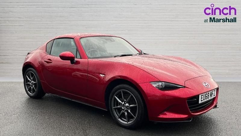Red Used 2018 Mazda MX5 Inclusive Cabriolet | £16,702 (Fair price) - Image 1/4
