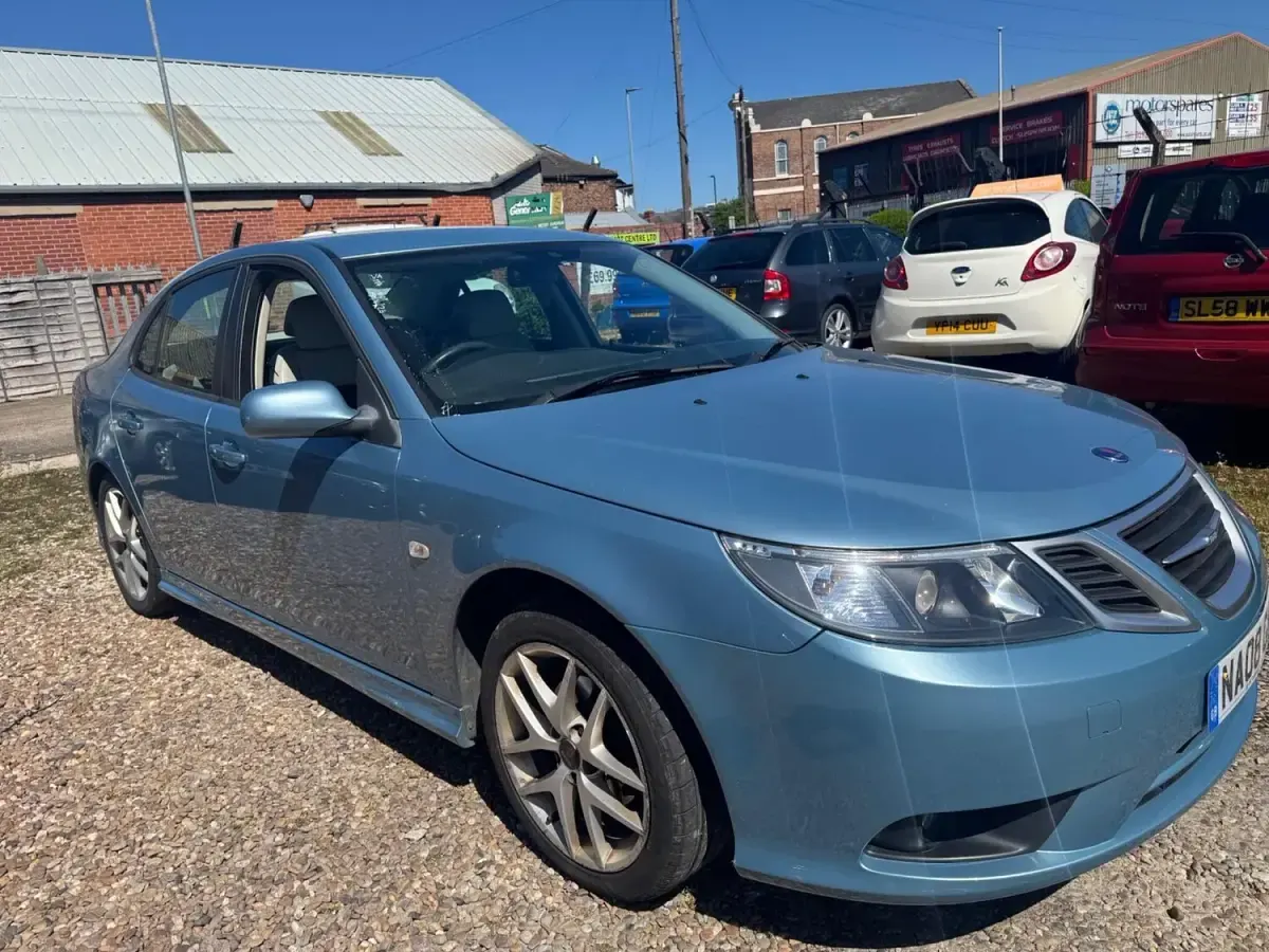 Used Saab 9-3 Vector 2008 Blue Sedan