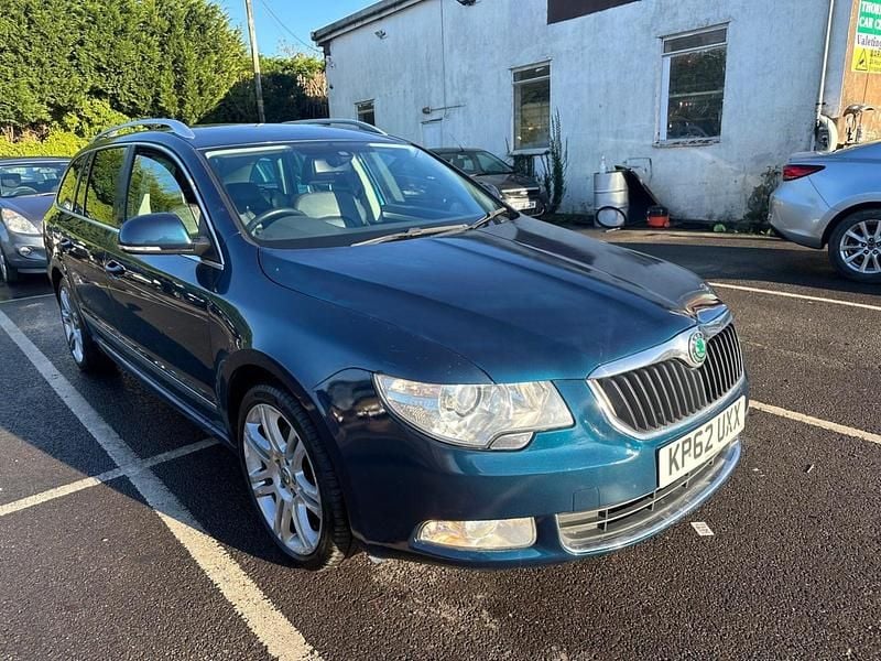 Blue Used 2013 Skoda Superb Elegance Estate | £4,399 (A bit pricey) - Image 1/4