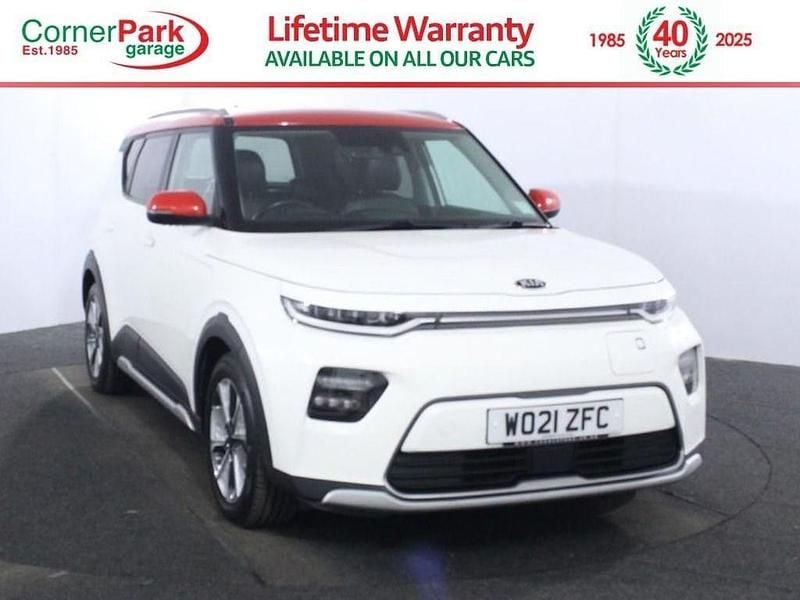 White Used 2021 Kia Soul EV First Edition SUV | £12,499 - Image 1/4