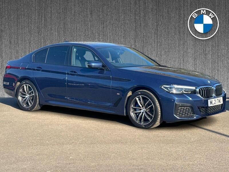 Blue Used 2021 BMW 530e M Sport | £23,589 (Super price) - Image 1/4