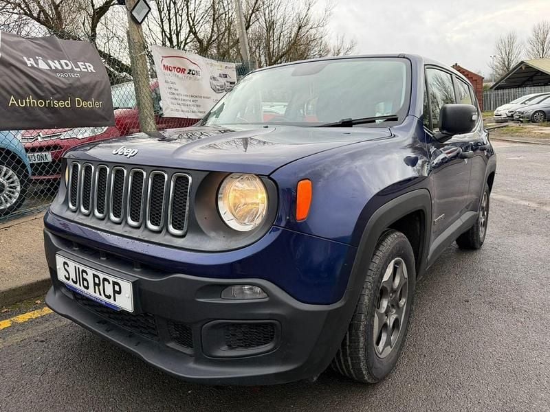 Used Jeep Renegade Sport 2016 Blue SUV