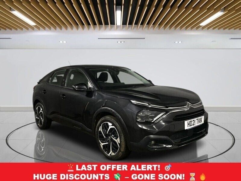 Black Used 2021 Citroën C4 PureTech Hatchback | £11,749 (Super price) - Image 1/3