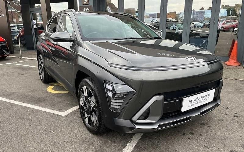 Grey Used 2024 Hyundai Kona Ultimate SUV | £21,595 (Fair price) - Image 1/4