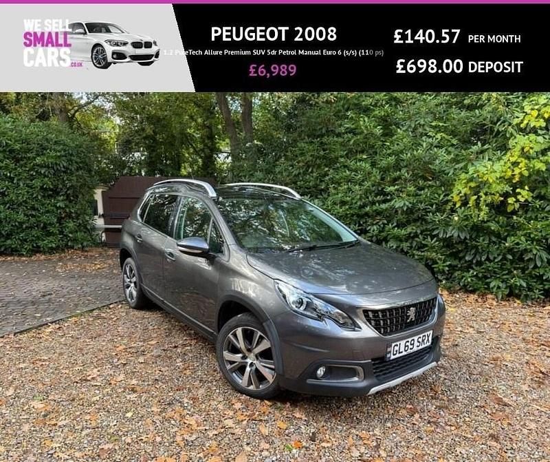 Used Peugeot 2008 Allure Premium 110 HP (80 kW) 2019 Grey SUV
