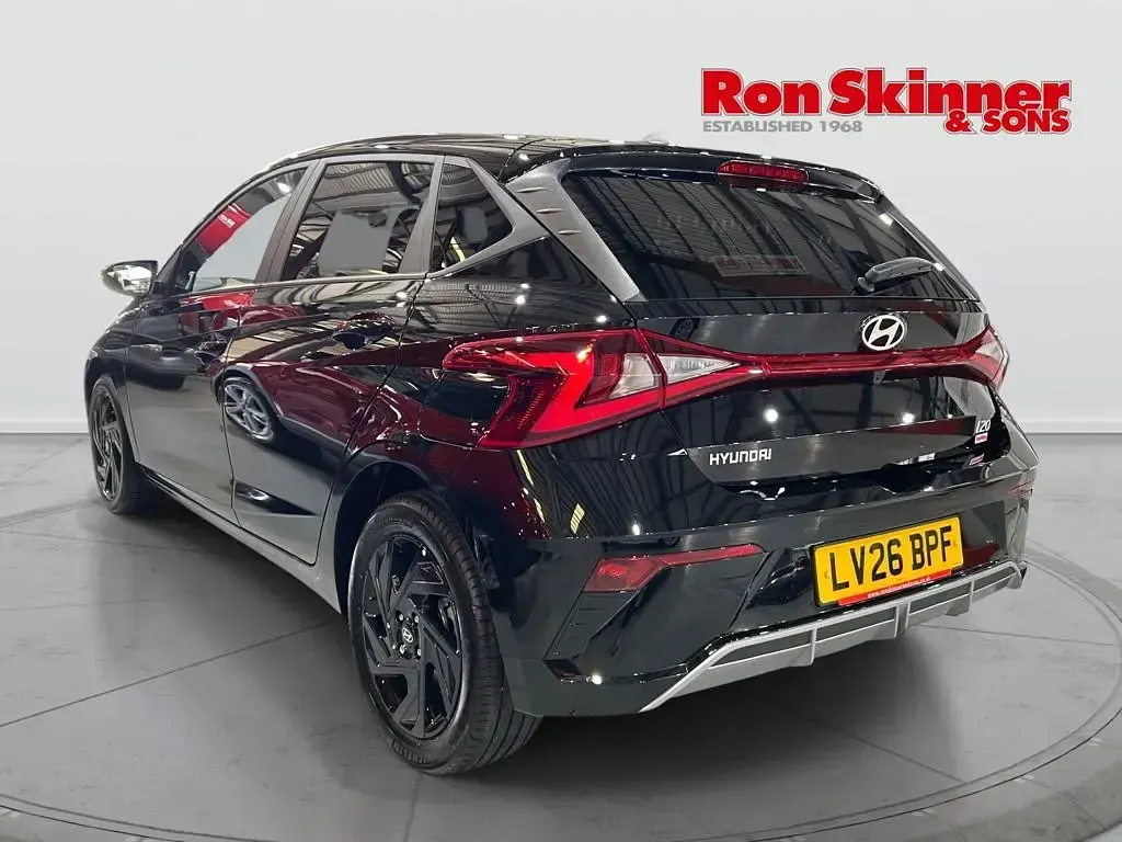 New Hyundai i20 Blackline 2026 Black Hatchback