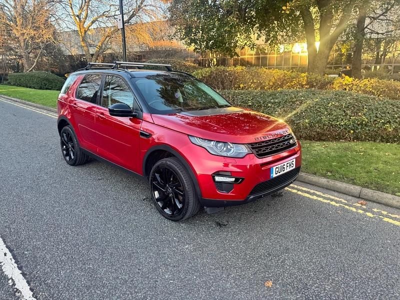 Red Used 2016 Land Rover Discovery Sport HSE SUV | £8,700 (Good price) - Image 1/4