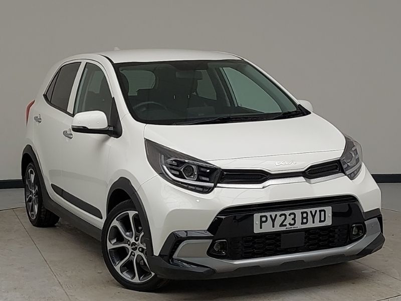 White Used 2023 Kia Picanto X-Line Hatchback | £15,998 (Fair price) - Image 1/4