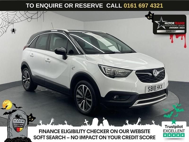 White Used 2018 Vauxhall Crossland X Elite SUV | £6,440 (Fair price) - Image 1/3