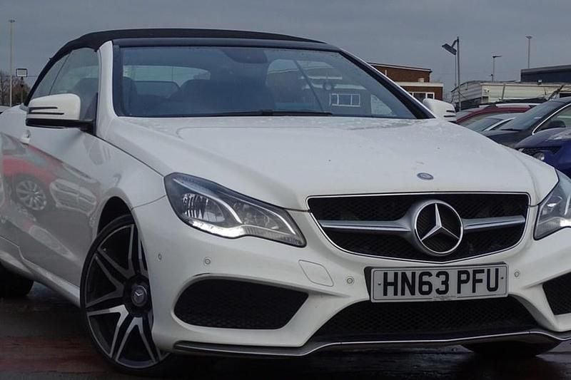 White Used 2013 Mercedes E220 AMG Cabriolet | £5,500 (Fair price) - Image 1/1