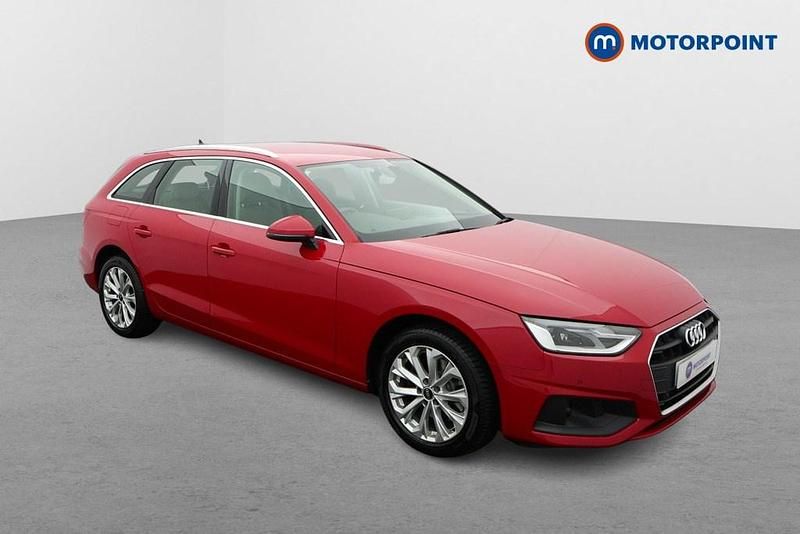 Red Used 2021 Audi A4 Estate | £17,799 (Super price) - Image 1/4