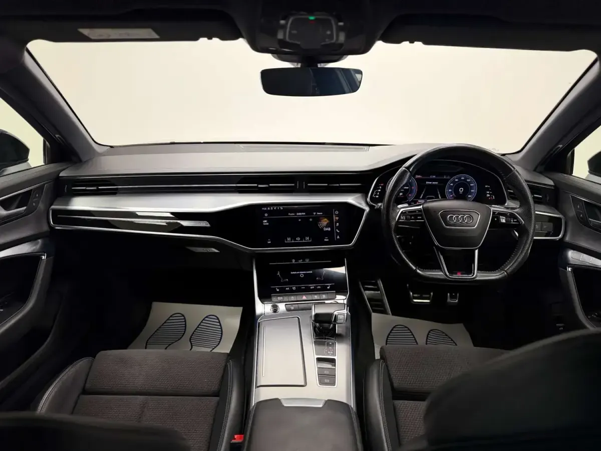 Begagnad Audi A6 Black Edition 204 HK (150 kW) 2019 Grå Sedan