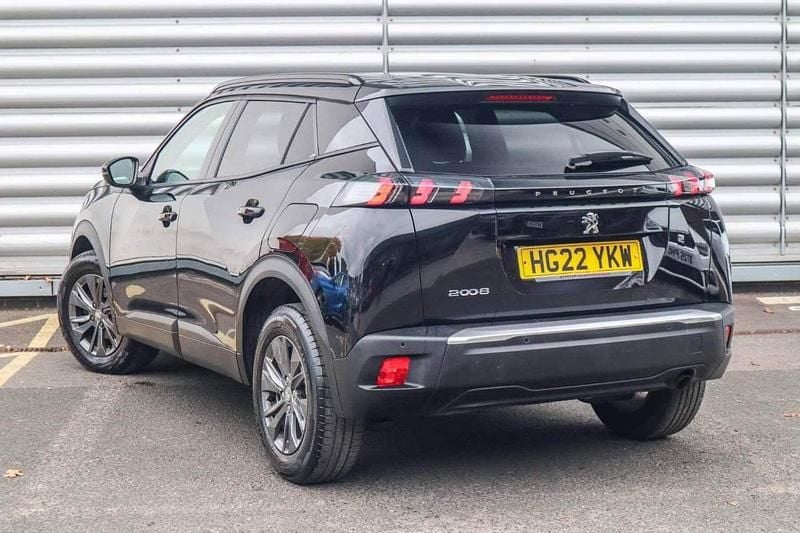 Black Used 2022 Peugeot 2008 Active+ SUV | £12,999 (Super price) - Image 1/4