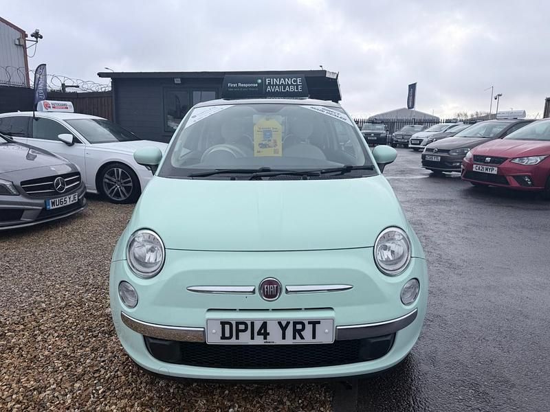 Used Fiat 500 Lounge 69 HP (50 kW) 2014 Green Hatchback
