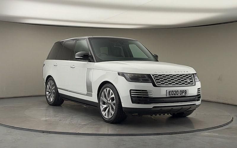 Used Land Rover Range Rover Autobiography 525 HP (386 kW) 2019 Fuji white SUV