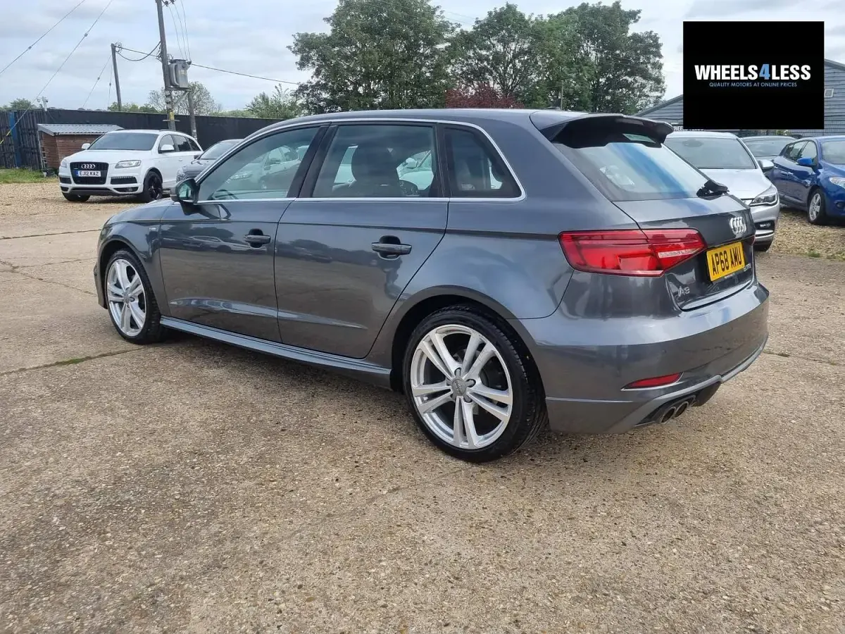 Used Audi A3 Sportback S-Line 150 HP (110 kW) 2019 Grey Hatchback