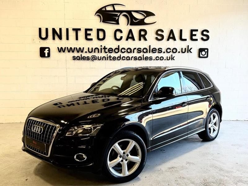 Used Audi Q5 S-Line 170 HP (125 kW) 2010 Black SUV