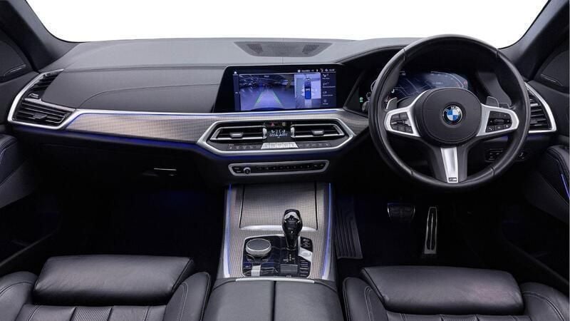 Used BMW X5 M Sport 282 HP (207 kW) 2021 Blue SUV