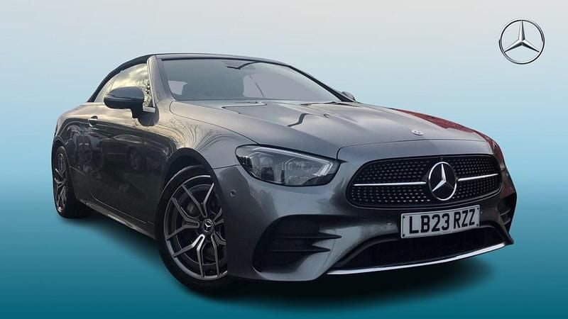 Grey Used 2023 Mercedes E300 AMG Line Premium Cabriolet | £33,995 (Fair price) - Image 1/4