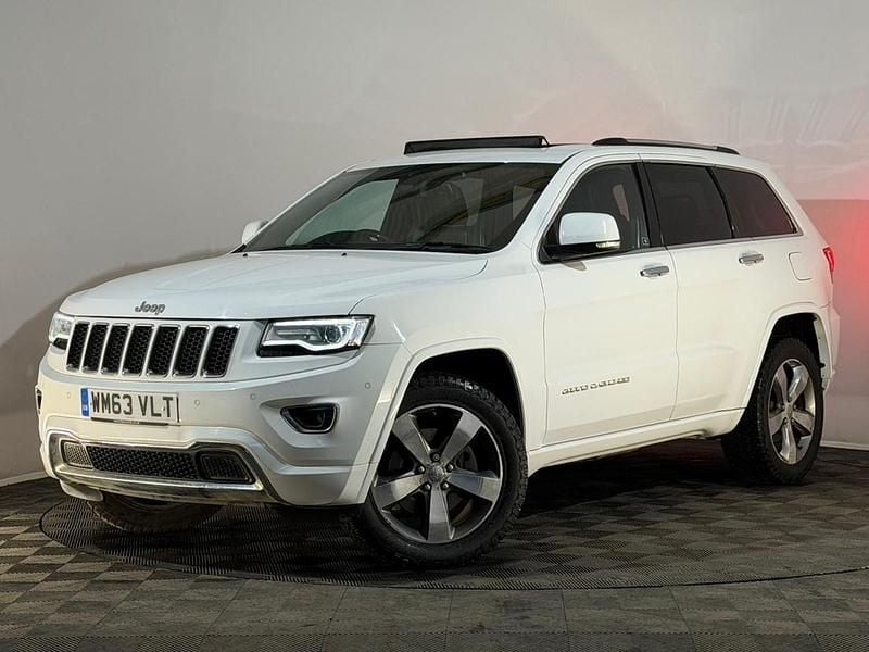 Used Jeep Grand Cherokee Overland 247 HP (181 kW) 2014 White SUV