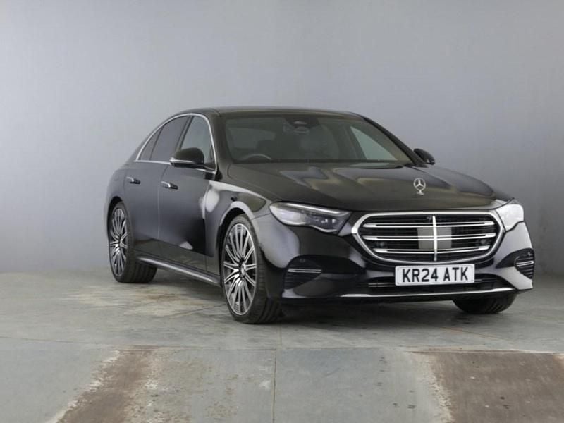 Obsidian black metallic Used 2024 Mercedes E220 Exclusive Sedan | £49,900 - Image 1/4