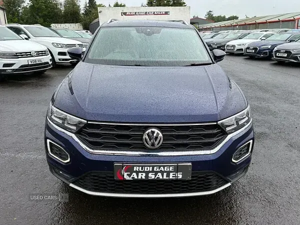 Used VW T-Roc SEL 150 HP (110 kW) 2019 Blue SUV