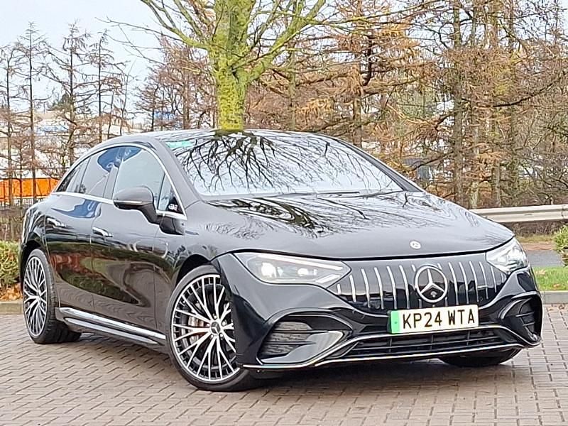 Used Mercedes EQE AMG 53 459 kW (625 HP) 2024 Obsidian black metallic Sedan