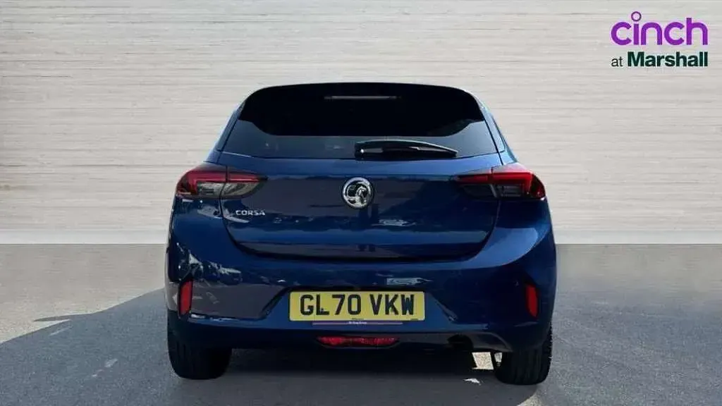 Used Vauxhall Corsa Ultimate 100 HP (73 kW) 2020 Blue Hatchback