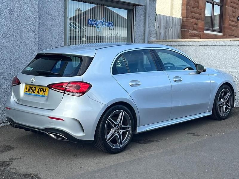 Used Mercedes A200 AMG line 2018 Silver Hatchback