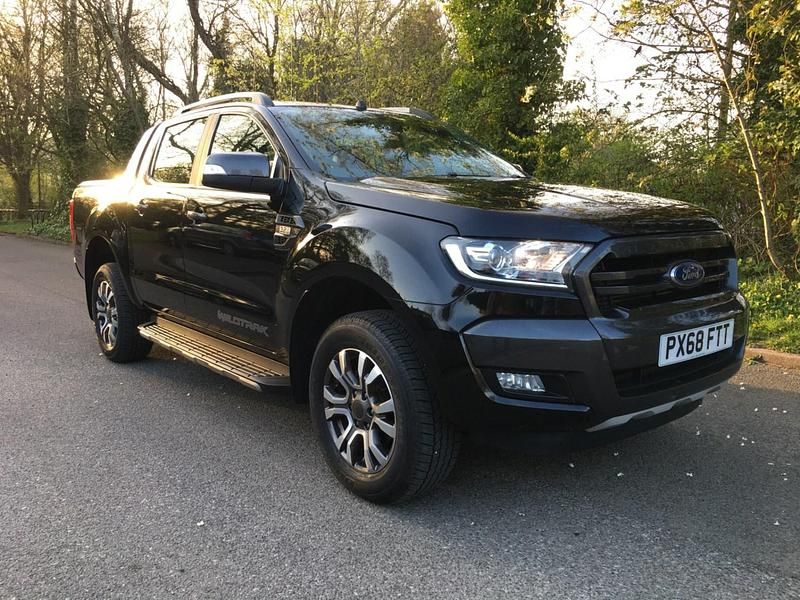 Used Ford Ranger Wildtrack 200 HP (147 kW) 2018 Black Pickup