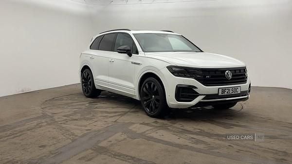White Used 2021 VW Touareg Black Edition SUV | £39,690 (Fair price) - Image 1/4