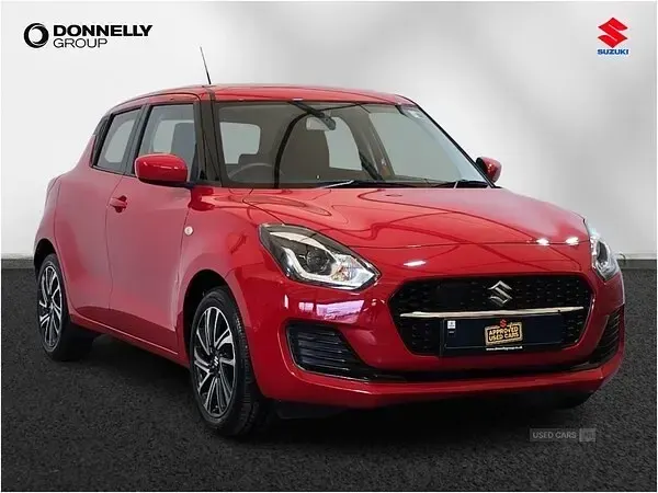 Used Suzuki Swift SZ-L 83 HP (61 kW) 2022 Red fervent Hatchback