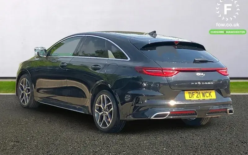 Used Kia ProCeed GT-Line 160 HP (117 kW) 2021 Black Estate
