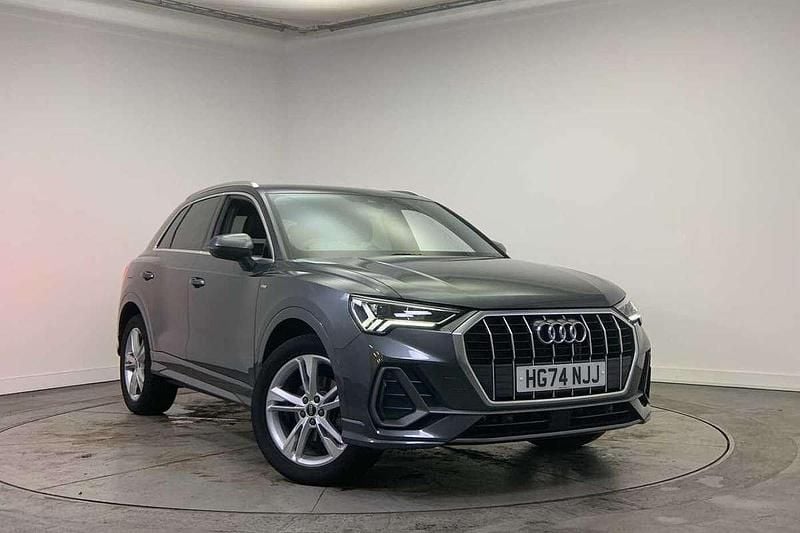 Grey Used 2024 Audi Q3 S-Line SUV | £31,900 (Fair price) - Image 1/4
