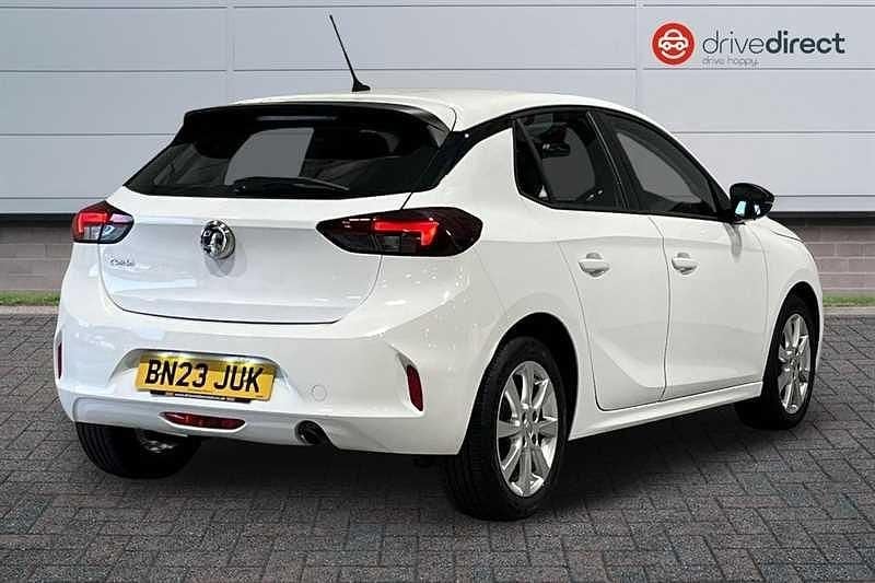 Used Vauxhall Corsa Design Edition 75 HP (55 kW) 2023 White Hatchback