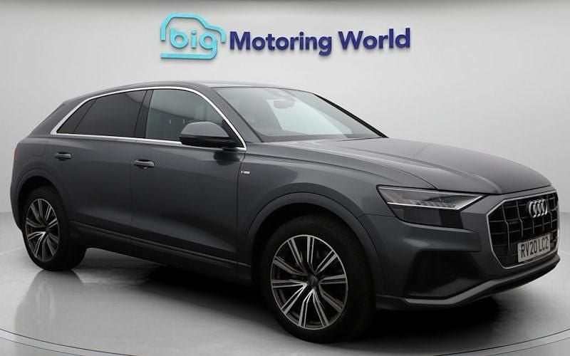 Used 2023 Audi Q8 S-Line SUV | £37,800 (Super price) - Image 1/4