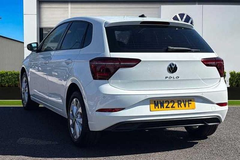 Used VW Polo Style 95 HP (69 kW) 2022 White Hatchback