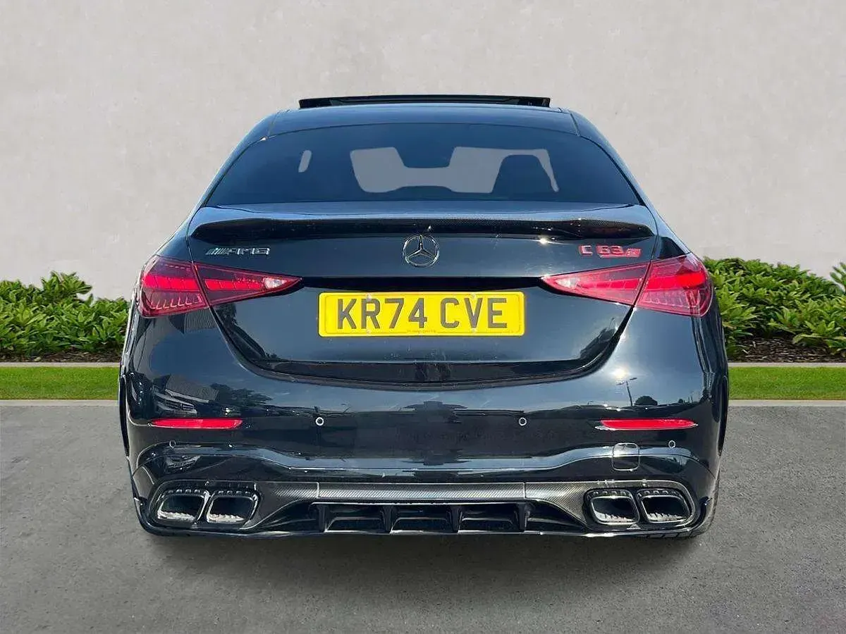 Used Mercedes C63S AMG Edition 2025 Black Sedan