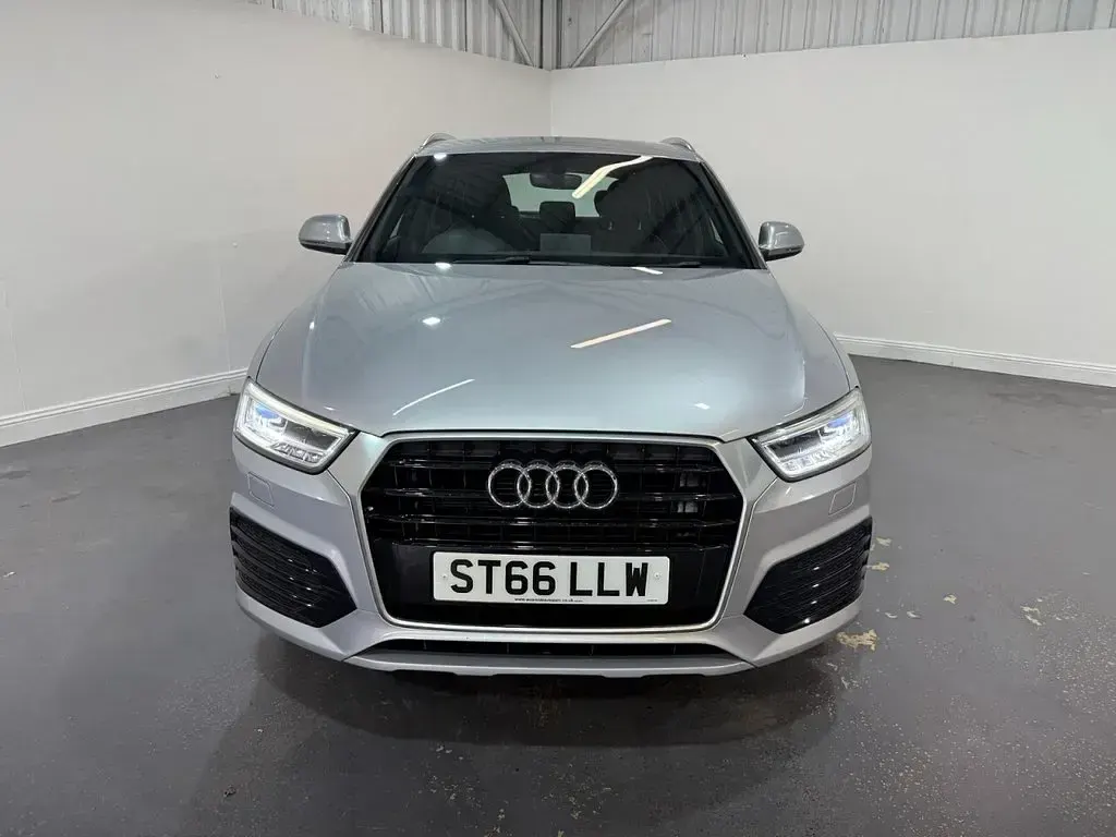 Used Audi Q3 S-Line 150 HP (110 kW) 2016 Silver SUV