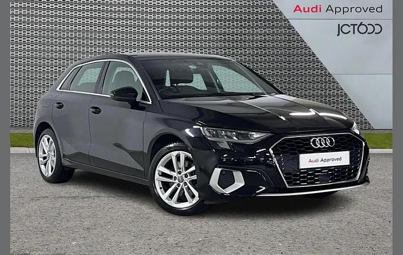 Used Audi A3 Sport 147 HP (108 kW) 2020 Black Sedan