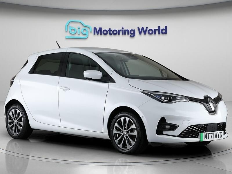 White Used 2021 Renault Zoe GT-Line Hatchback | £9,500 (Fair price) - Image 1/4