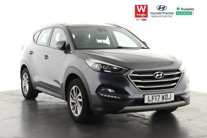 Grey Used 2017 Hyundai Tucson SE SUV | £10,999 (Good price) - Image 1/4