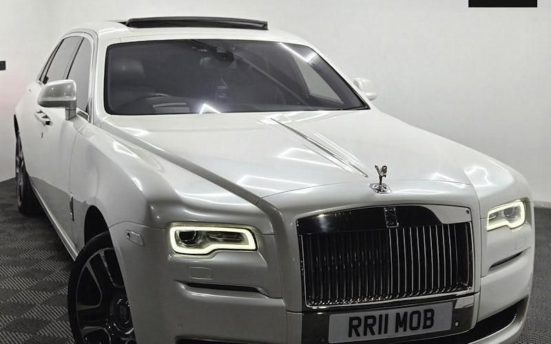Used Rolls Royce Ghost 571 HP (419 kW) 2016 Black Sedan