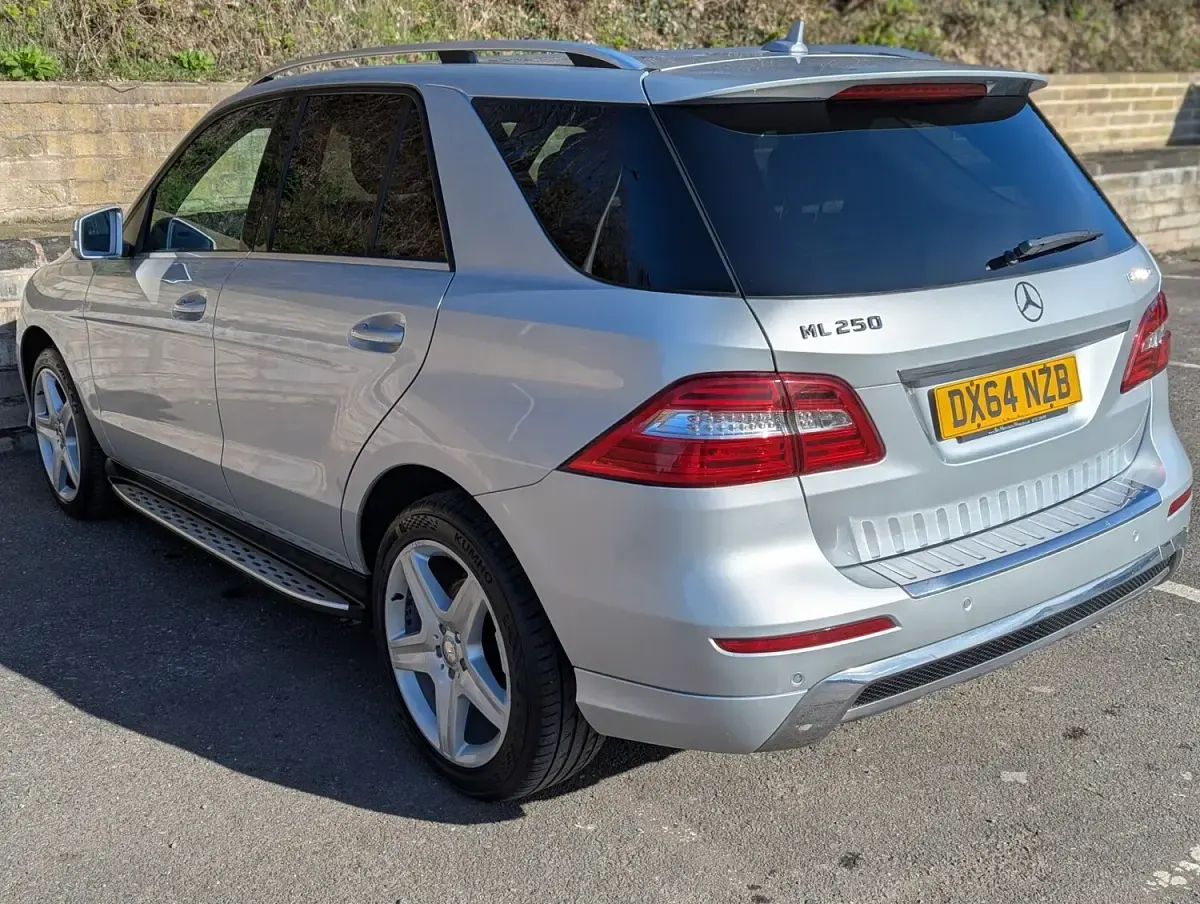 Used Mercedes ML250 AMG 205 HP (150 kW) 2014 Silver SUV