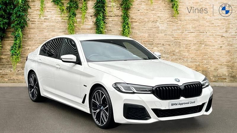 Used BMW 545e M Sport 389 HP (286 kW) 2022 White