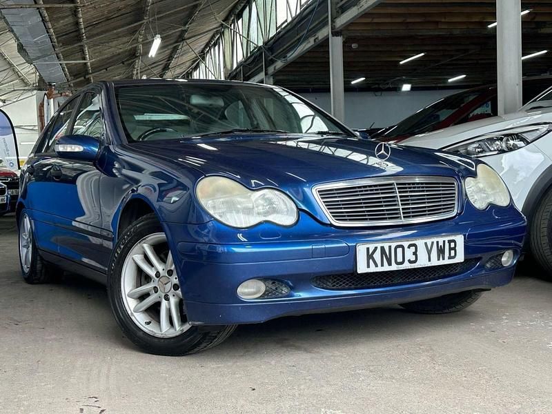 Blue Used 2003 Mercedes C180 Classic Sedan | £1,495 (Super price) - Image 1/4