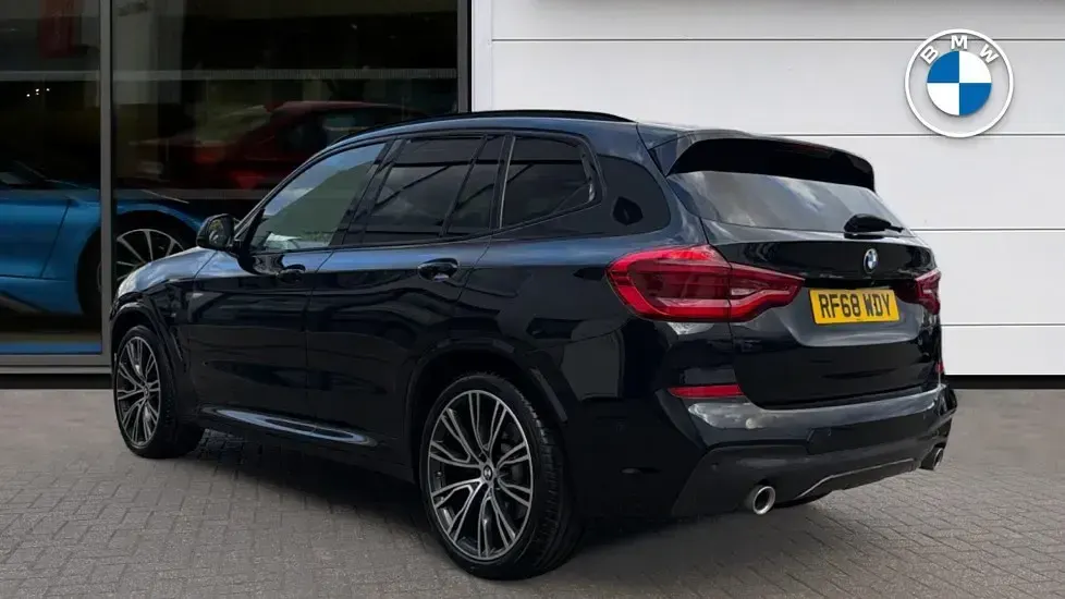 Used BMW X3 M Sport 187 HP (137 kW) 2018 Black SUV